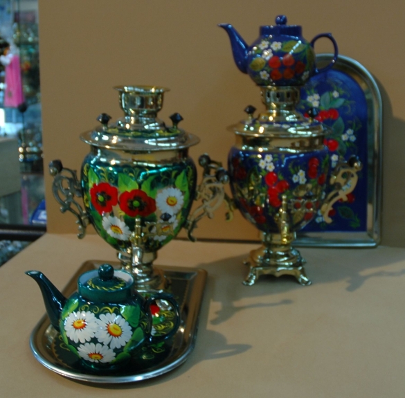 Самовар, чайник , поднос г.Тула