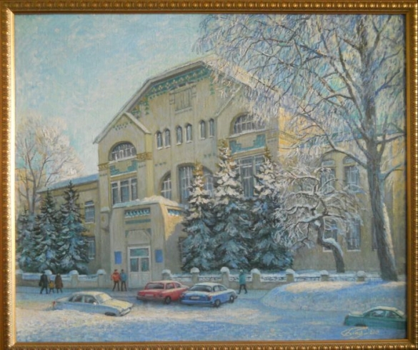 УлГУ. Зимний день