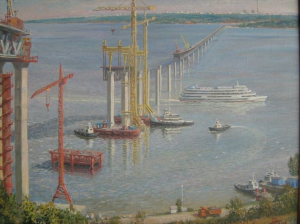 Строительство нового моста