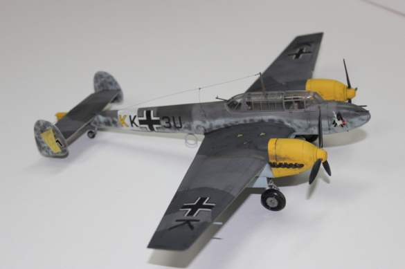 Истребитель-бомбардировщик Мессершмитт Bf.110